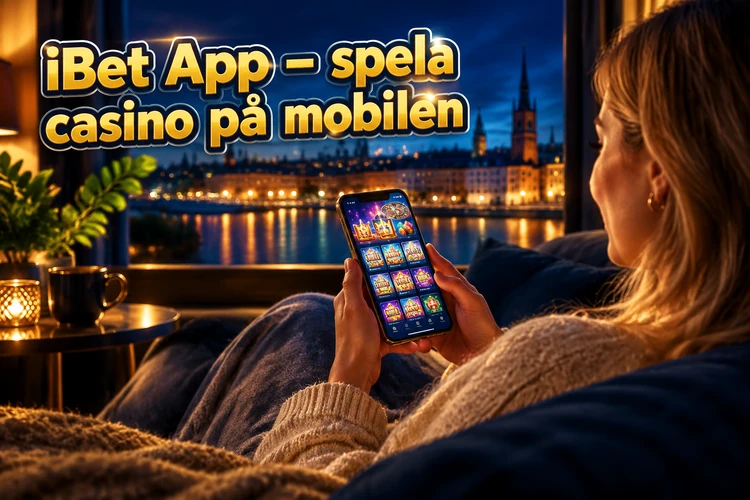 iBet App - spela casino på mobilen