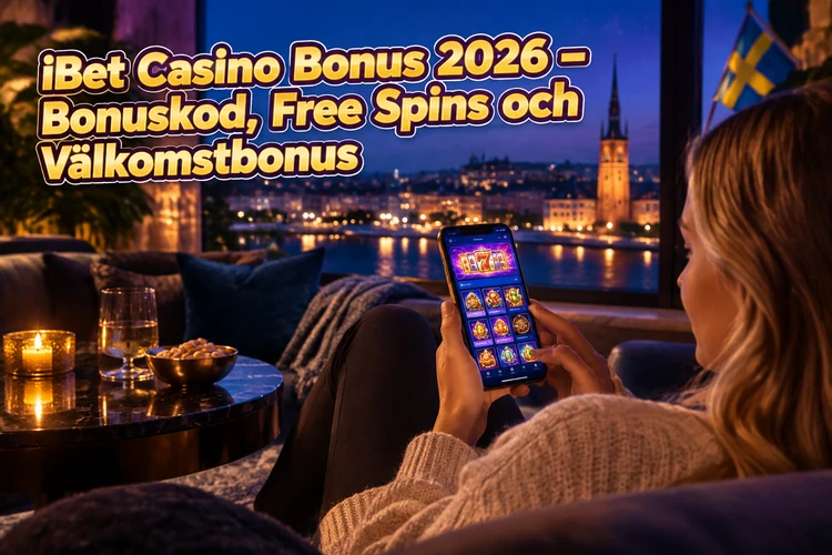 iBet Casino Bonus 2026 - Bonuskod, Free Spins och Välkomstbonus