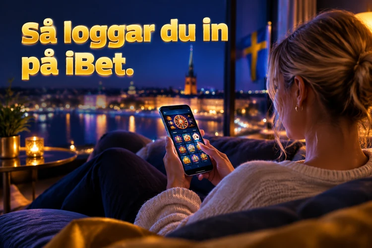 Så loggar du in på iBet