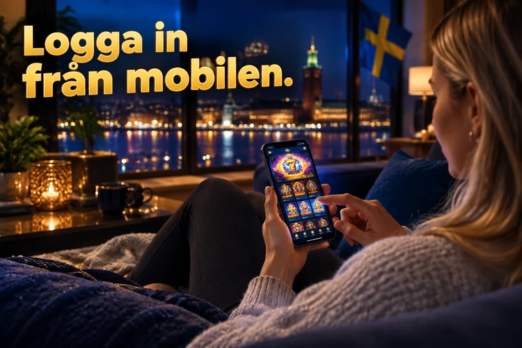 Logga in från mobilen